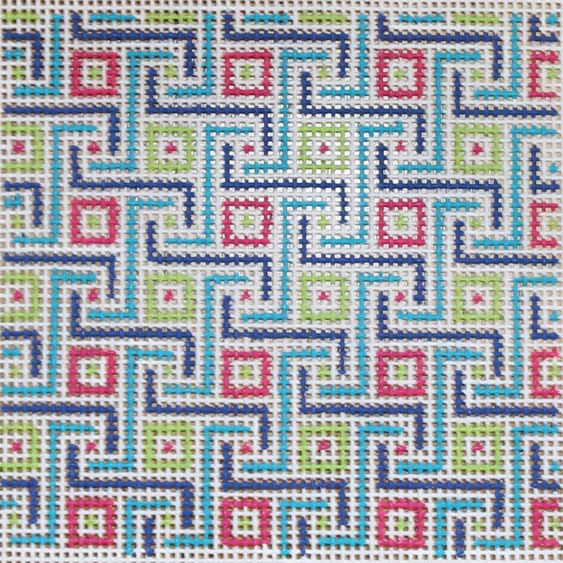 Large Key Pattern Square Greek Key Square – Pocket Full of Stitches