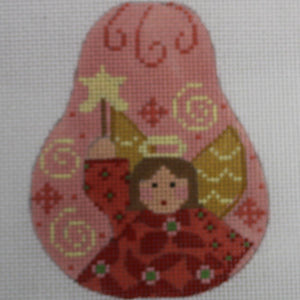 Pear Shaped Angel Ornament