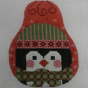 Pear Shaped Penguin Ornament