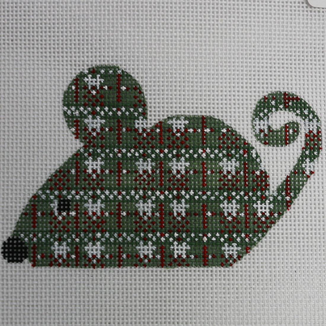 Christmas Plaid Mouse