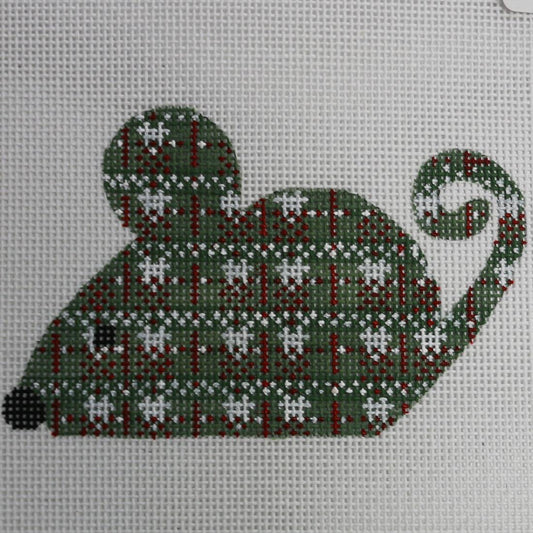Christmas Plaid Mouse
