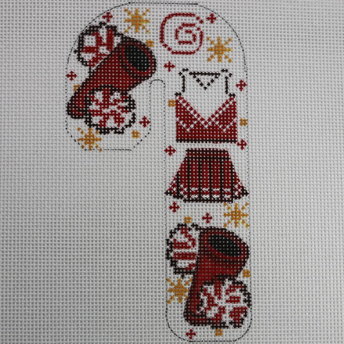 Cheerleader Candy Cane