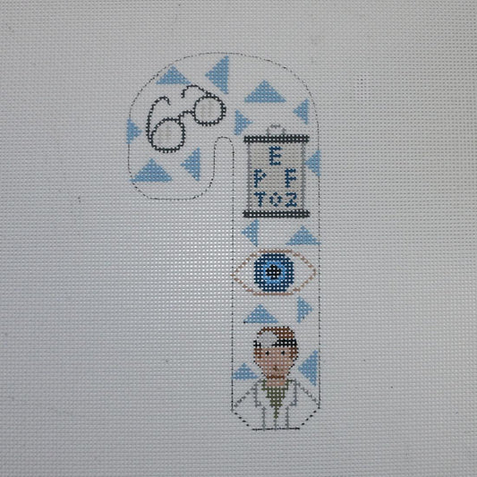 Optometry Candy Cane
