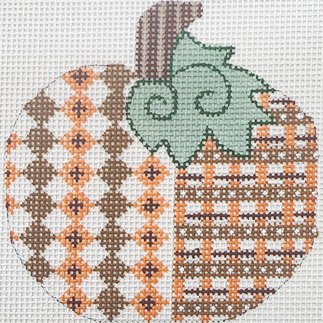 Diamond/Plaid Pumpkin