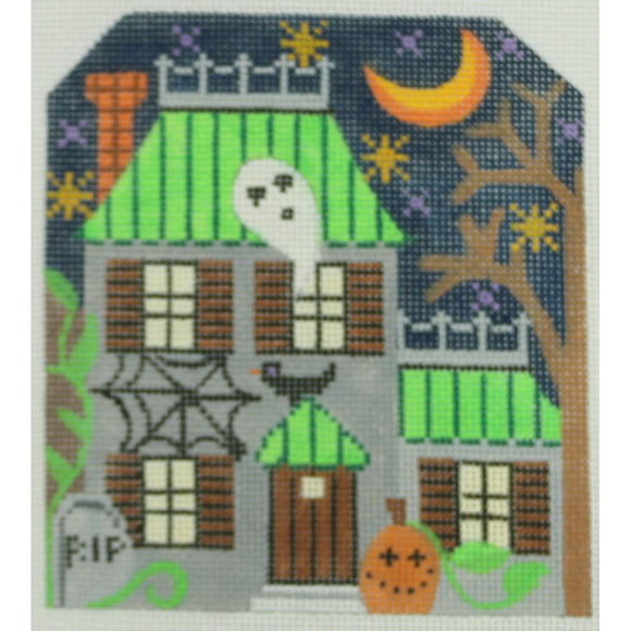 Green/Grey Haunted House