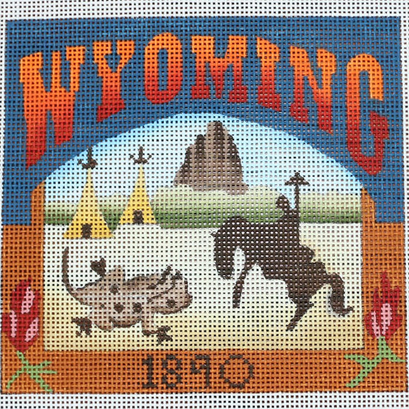 Wyoming Postcard