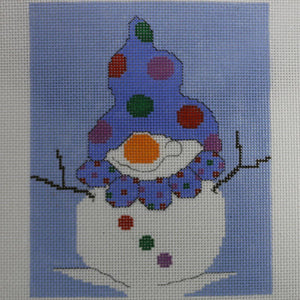 May Snowman Blue Hat