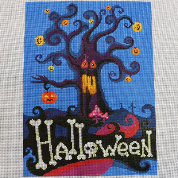 Halloween w/ Spooky Tree
