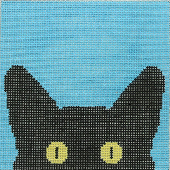 Warhol Cat, Blue