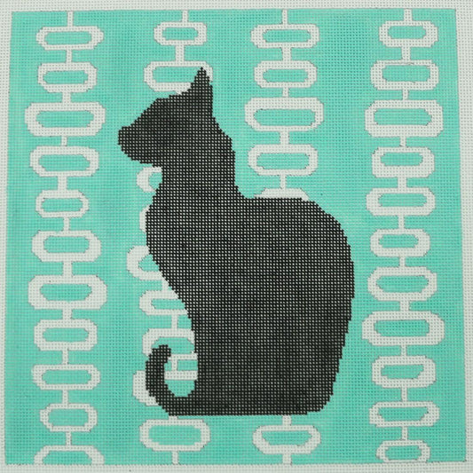 Shadow Cat, Teal