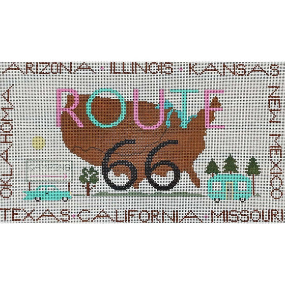 Route 66 US Map