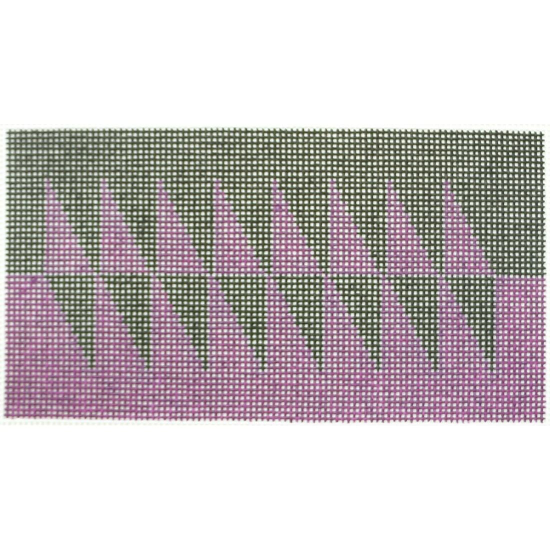 Black/Violet Side Diamonds