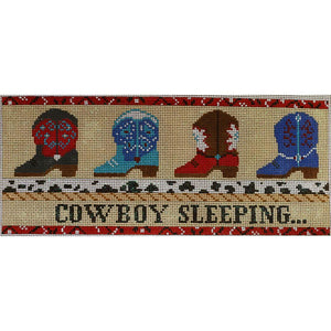 Cowboy Sleeping w/ Boots