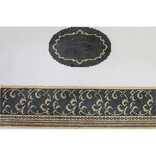 Black/Gold Hinged Box