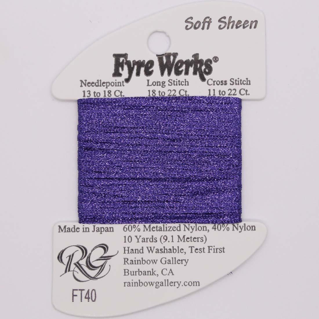 Fyre Werks Soft Sheen - Group 1