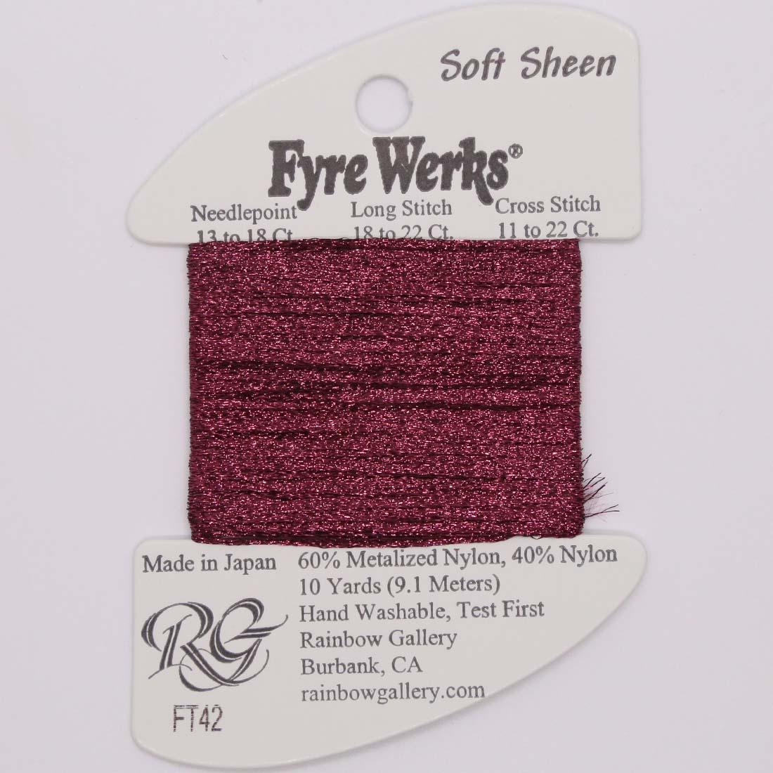 Fyre Werks Soft Sheen - Group 1