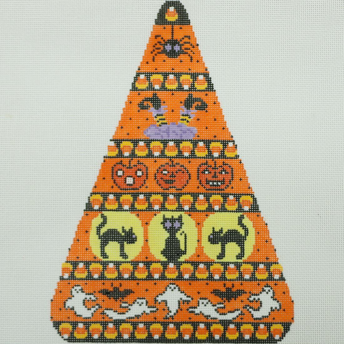 Halloween Striped Tree