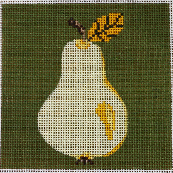 Pear on Green