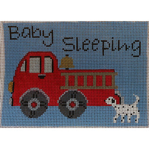 Baby Sleeping Fire Truck