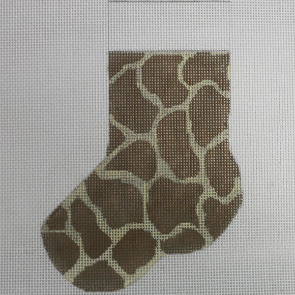 Giraffe Print Mini Sock
