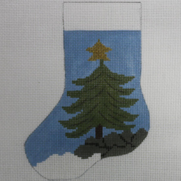 Tree Mini Sock
