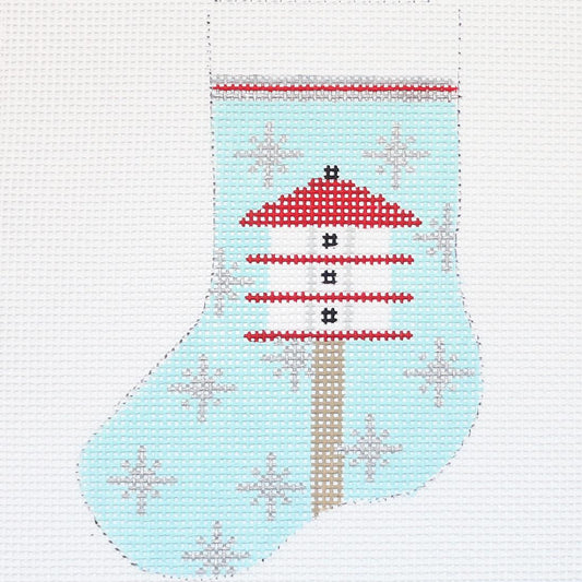 Candy Cane Birdhouse