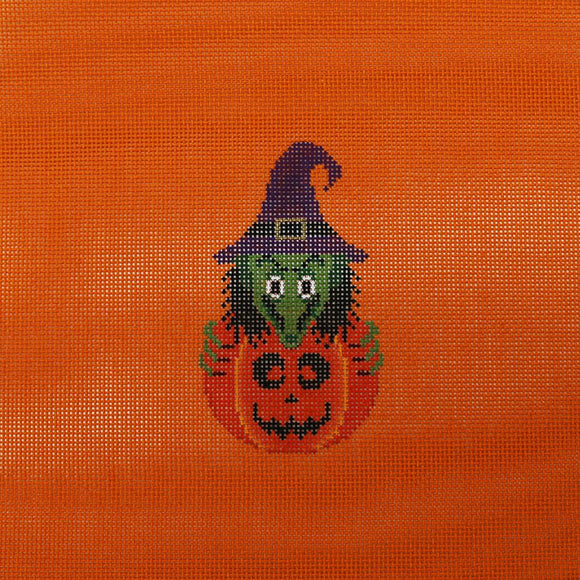 Witch in Pumpkin