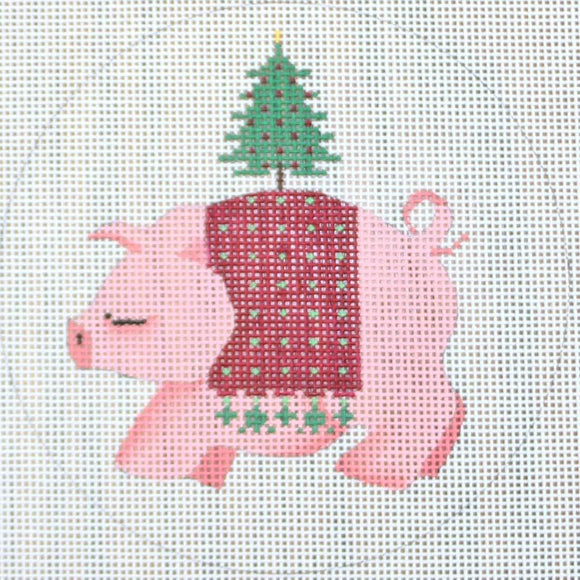 Pig & Christmas Tree