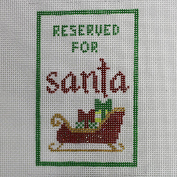 Reserved for Santa