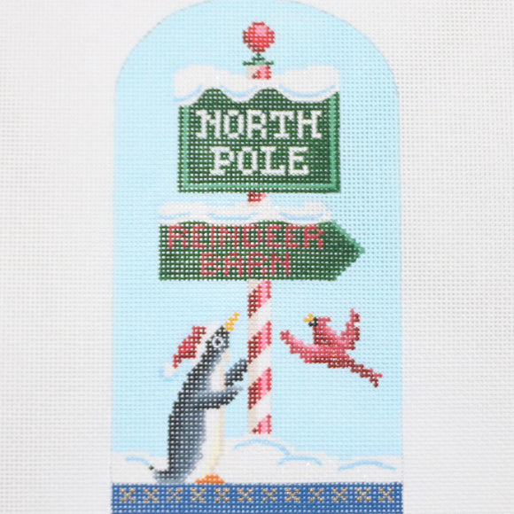 North Pole w/ Penguin