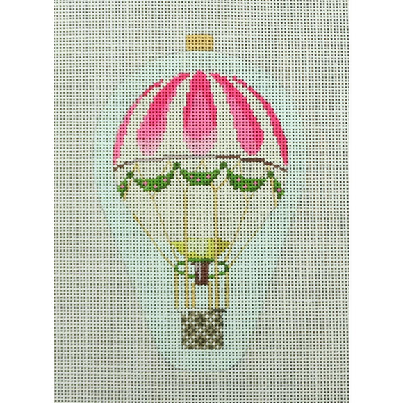 Mini Balloon, Pink Stripe