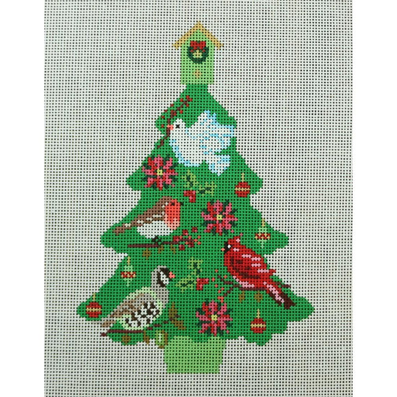 Christmas Birds Tree