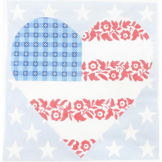 Floral Flag/Stars & Stripes