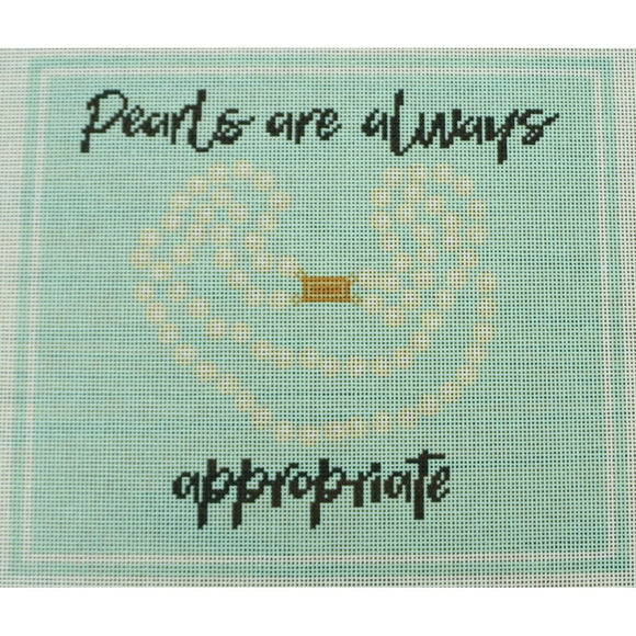Pearls are...Appropriate