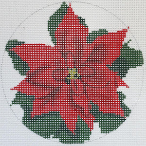 Poinsettia Round