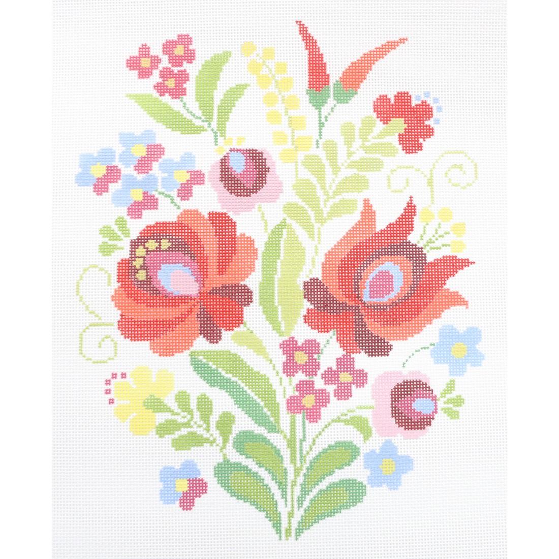 Hungarian Flowers & Peppers