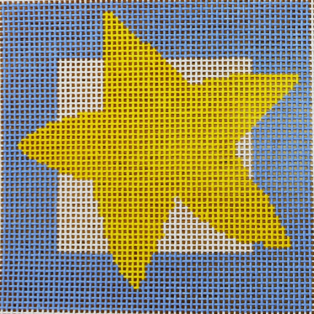 Star w/ Blue Border