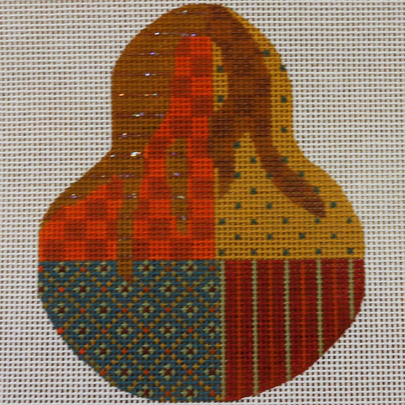 Fall Patchwork Pear