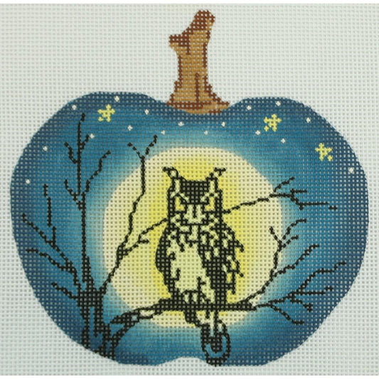 Spooky Owl Pumpkin