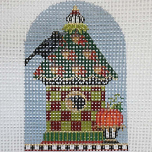 Crow & Acorn Birdhouse
