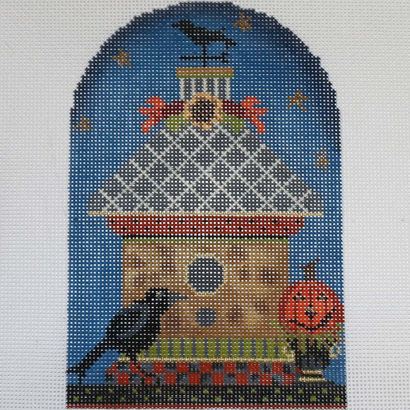 Crow/Jack-o-Lantern Birdhouse