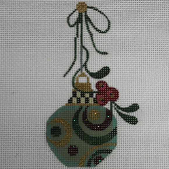 Teal Hanging Ornament