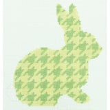 Lime Houndstooth Bunny