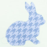 Lilac Houndstooth Bunny