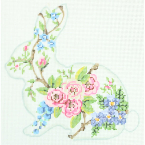 Floral Patterned Bunny