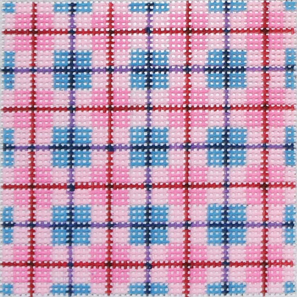 Pink/Blue Checkered