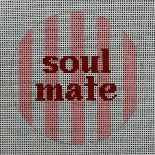 Soul Mate Striped Round