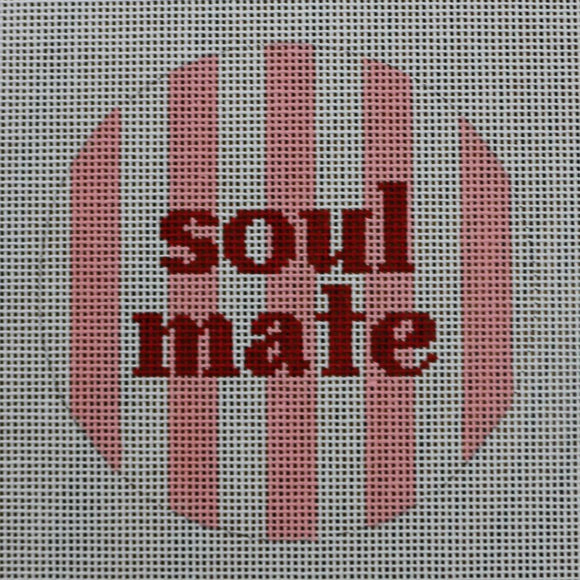 Soul Mate Striped Round