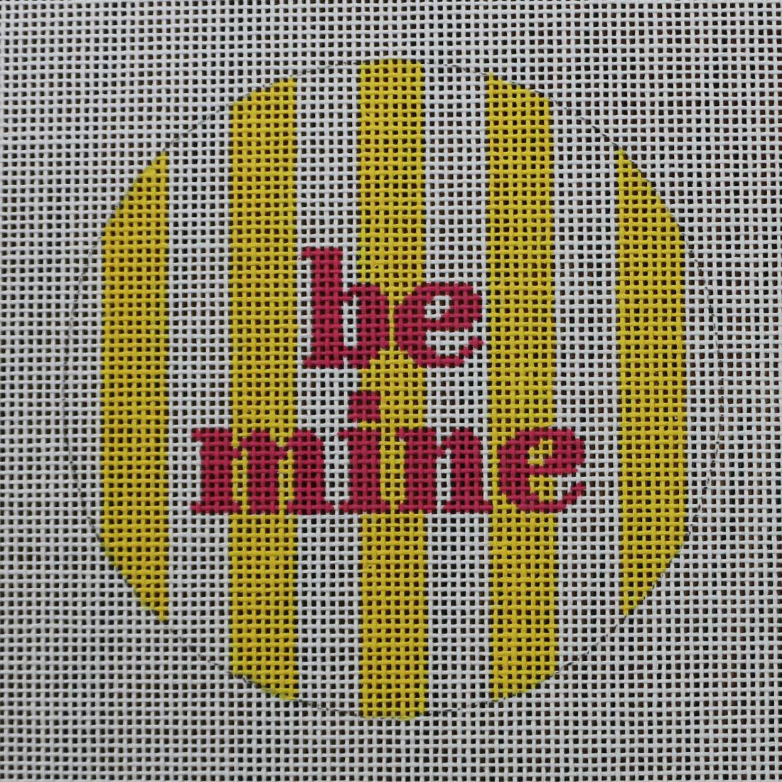 Be Mine Striped Round