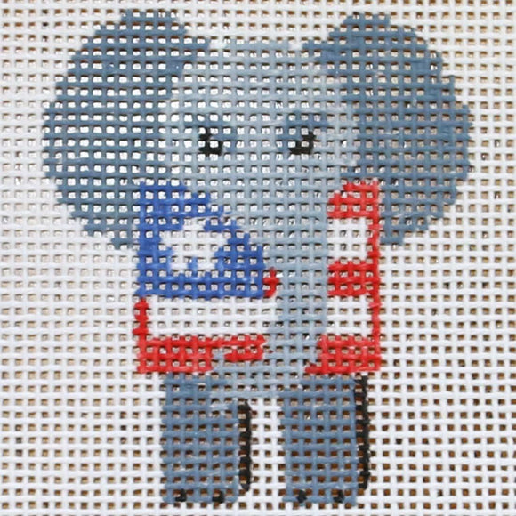 Tiny Patriotic Elephant